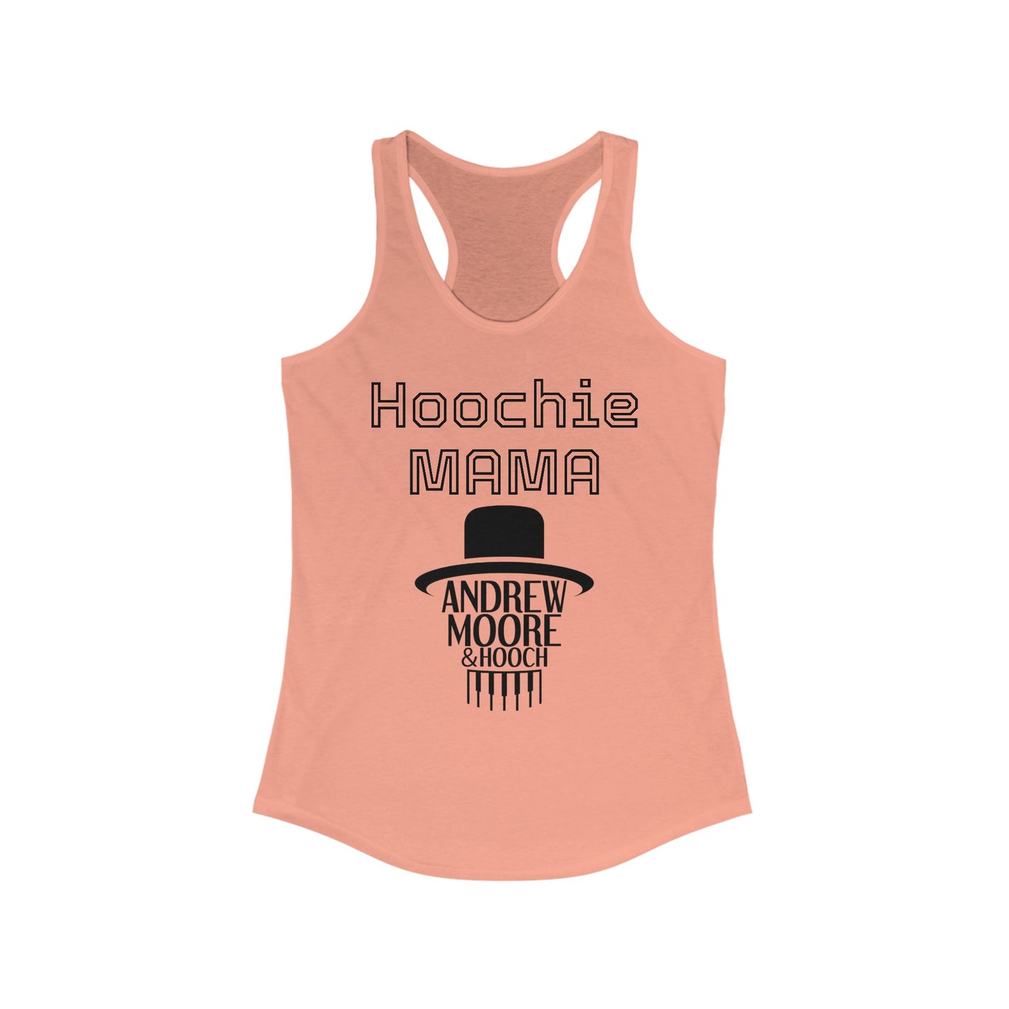 Women's Andrew Moore and Hooch Tank White, Grey, Red, Peach