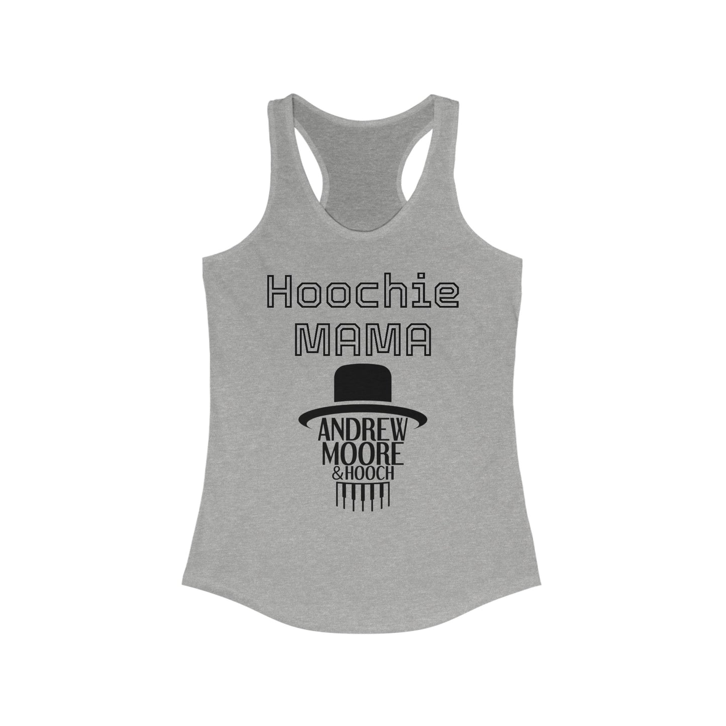 Women's Andrew Moore and Hooch Tank White, Grey, Red, Peach